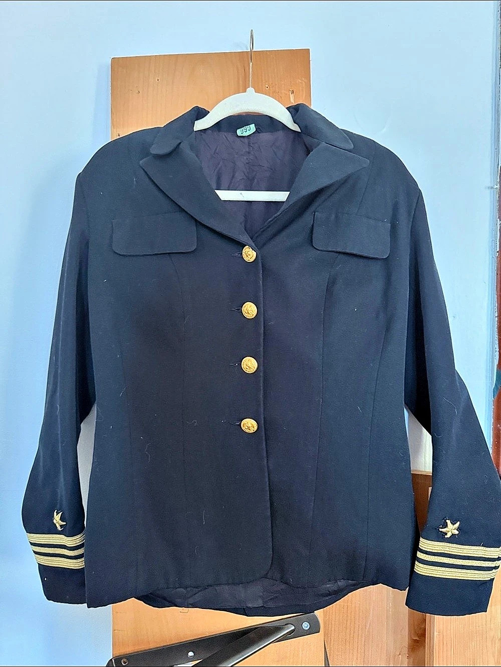 U.S. Navy Uniform Jacket in Black